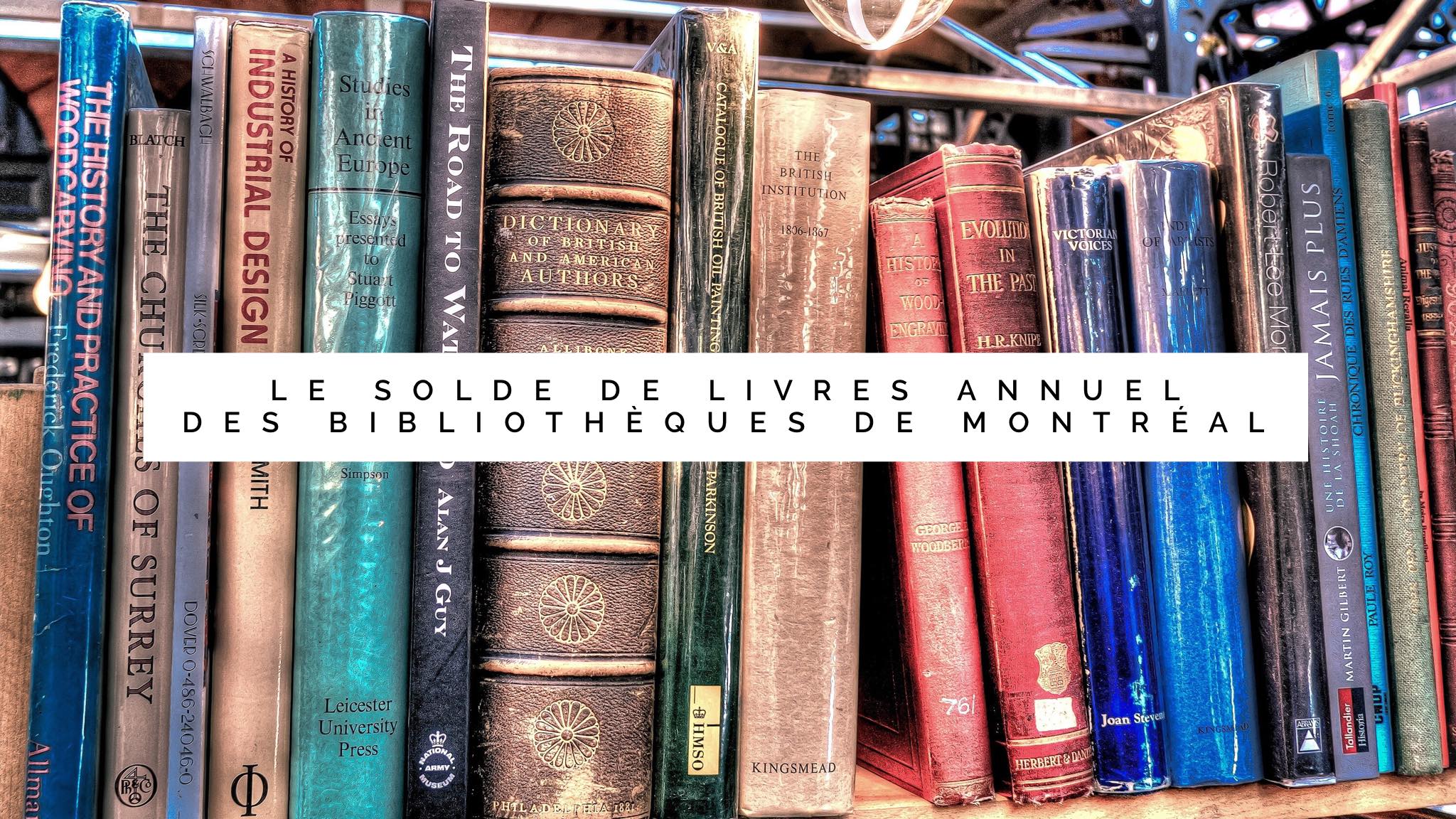 Chaque année, toutes les bibliothèques de l’île de Montréal procèdent à l’élagage de leurs livres les moins populaires, ou en moins bon état. La population peut également donner des livres durant les quelques semaines précédant l’évènement.